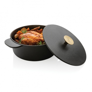 Logo trade promotional gifts image of: Ukiyo cast iron pan medium