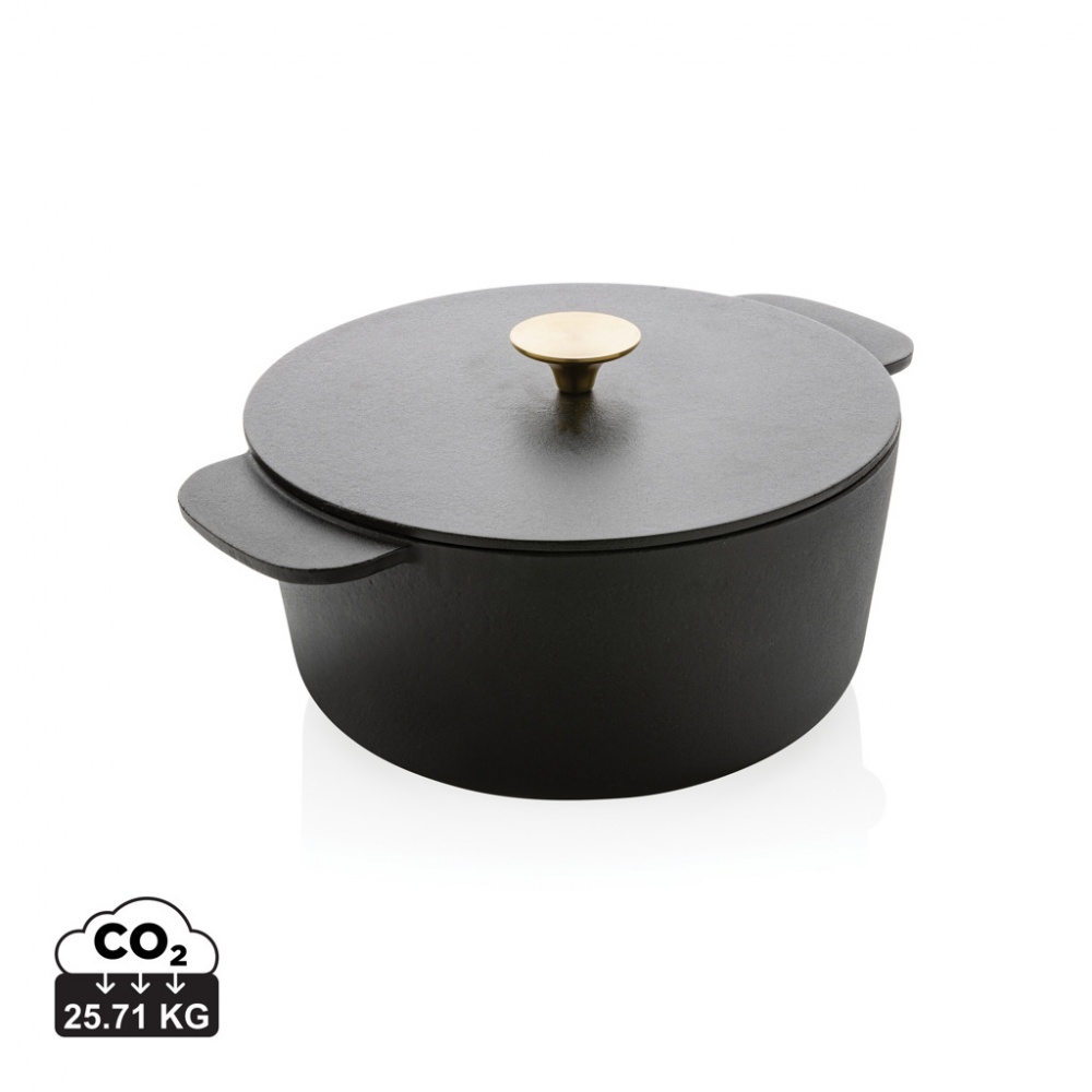 Logo trade advertising product photo of: Ukiyo cast iron pan large