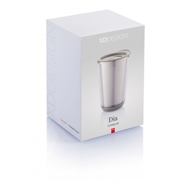 Logo trade promotional giveaways image of: Dia travel tumbler