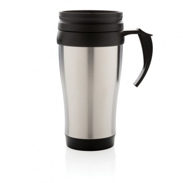 Logo trade promotional giveaways picture of: Stainless steel mug