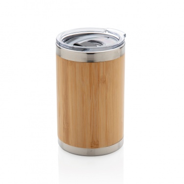 Logotrade promotional merchandise image of: Bamboo coffee to go tumbler