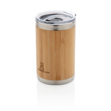 Logo trade advertising product photo of: Bamboo coffee to go tumbler