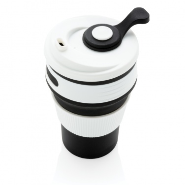 Logo trade promotional product photo of: Foldable silicone cup