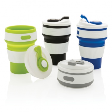 Logotrade promotional item picture of: Foldable silicone cup