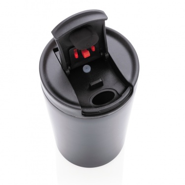 Logo trade business gifts image of: Double wall vacuum leakproof lock mug 300ml