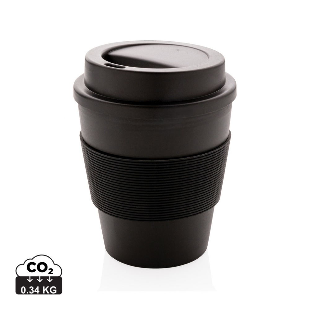 Logo trade promotional merchandise photo of: Reusable Coffee cup with screw lid 350ml