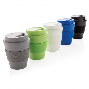 Logotrade promotional products photo of: Reusable Coffee cup with screw lid 350ml