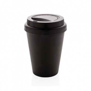 Logo trade promotional giveaways picture of: Reusable double wall coffee cup 300ml