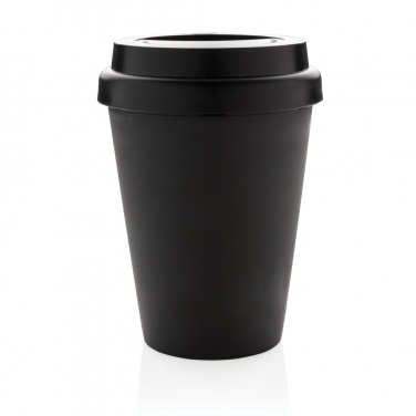 Logo trade promotional merchandise photo of: Reusable double wall coffee cup 300ml