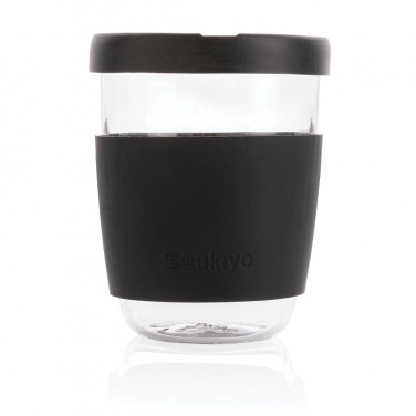 Logotrade promotional item picture of: Ukiyo borosilicate glass with silicone lid and sleeve