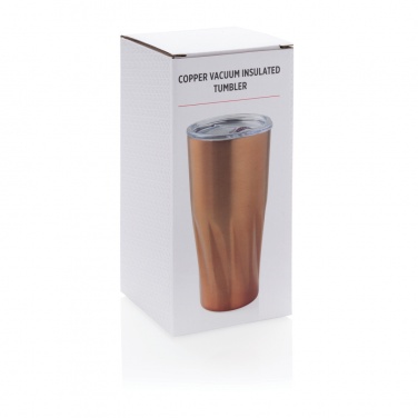 Logo trade promotional giveaway photo of: Copper vacuum insulated tumbler