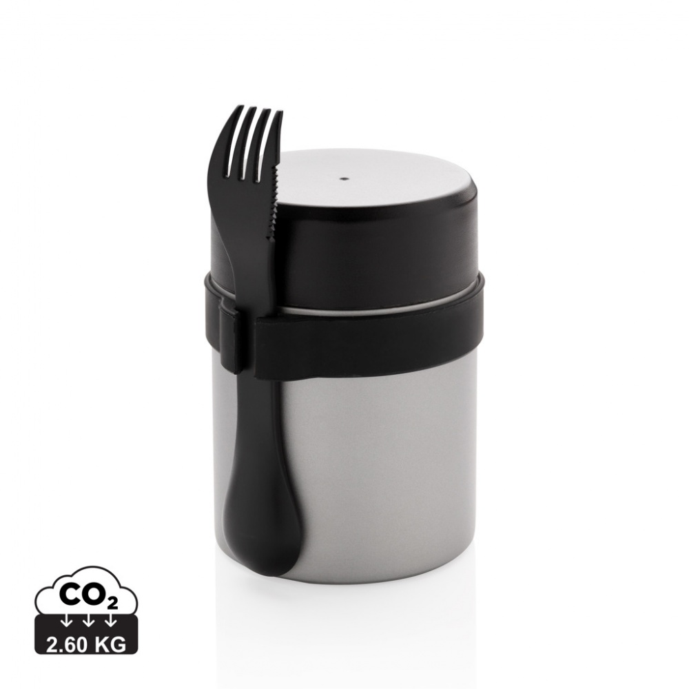 Logotrade advertising product image of: Bogota food flask with ceramic coating