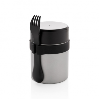 Logo trade promotional merchandise photo of: Bogota food flask with ceramic coating