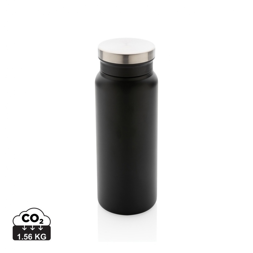 Logotrade promotional gift picture of: RCS Recycled stainless steel vacuum bottle 600ML