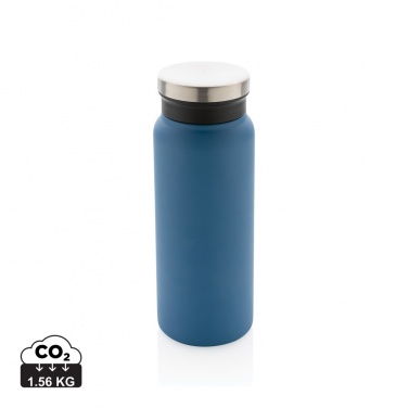 Logo trade promotional merchandise image of: RCS Recycled stainless steel vacuum bottle 600ML