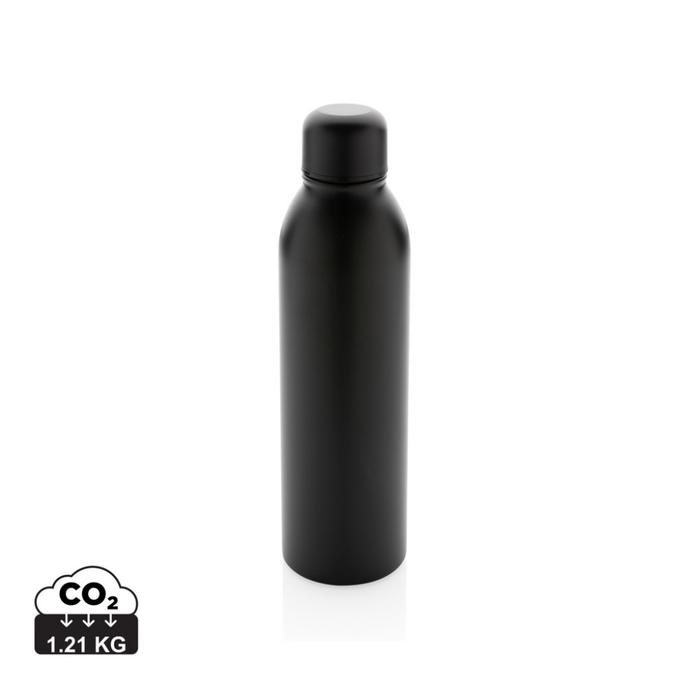 Logo trade business gift photo of: RCS Recycled stainless steel vacuum bottle 500ML