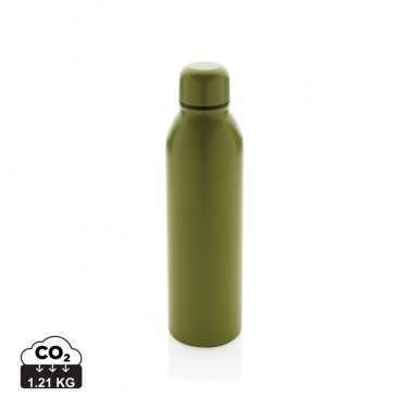 Logotrade promotional merchandise picture of: RCS Recycled stainless steel vacuum bottle 500ML