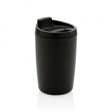 Logo trade corporate gift photo of: GRS Recycled PP tumbler with flip lid