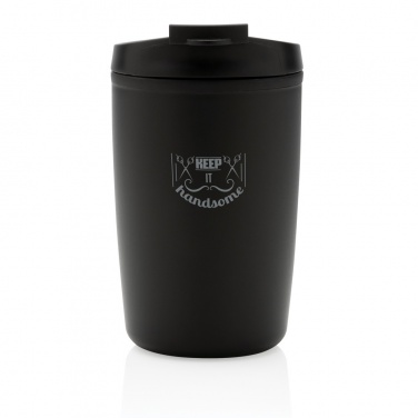 Logo trade promotional merchandise photo of: GRS Recycled PP tumbler with flip lid