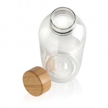 Logo trade promotional gift photo of: RCS RPET bottle with bamboo lid