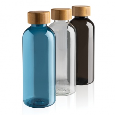 Logo trade business gift photo of: RCS RPET bottle with bamboo lid