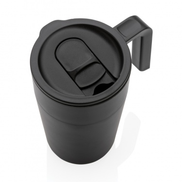 Logo trade promotional products image of: GRS Recycled PP and SS mug with handle