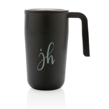 Logotrade business gift image of: GRS Recycled PP and SS mug with handle