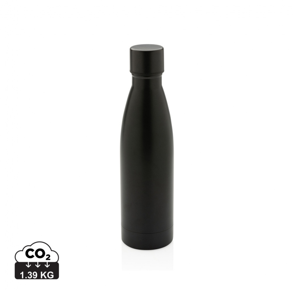 Logotrade promotional item image of: RCS Recycled stainless steel solid vacuum bottle