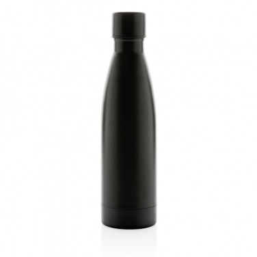 Logo trade promotional merchandise picture of: RCS Recycled stainless steel solid vacuum bottle