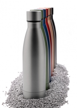 Logo trade promotional gift photo of: RCS Recycled stainless steel solid vacuum bottle