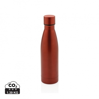 Logotrade promotional giveaway picture of: RCS Recycled stainless steel solid vacuum bottle