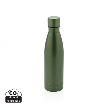 Logo trade advertising products picture of: RCS Recycled stainless steel solid vacuum bottle