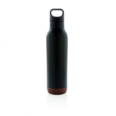 Logo trade promotional giveaway photo of: Cork leakproof vacuum flask