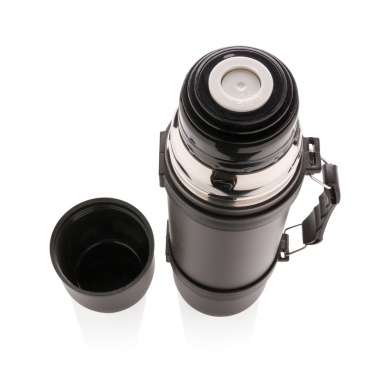 Logo trade promotional merchandise photo of: Vacuum flask with 2 cups