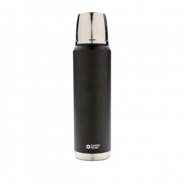 Logo trade promotional merchandise image of: Swiss Peak Elite 1L copper vacuum flask