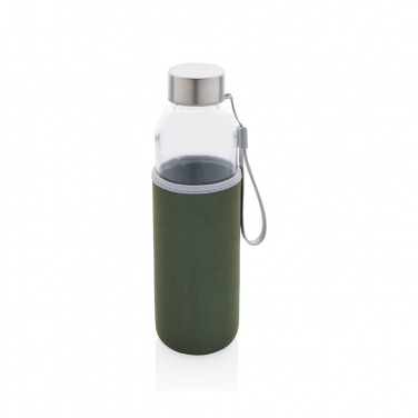 Logotrade advertising product image of: Glass bottle with neoprene sleeve