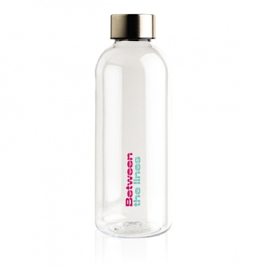 Logotrade promotional merchandise image of: Leakproof water bottle with metallic lid