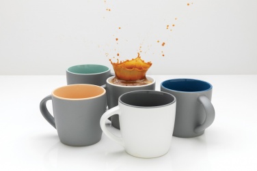 Logo trade promotional merchandise picture of: Ceramic mug with coloured inner 300ml