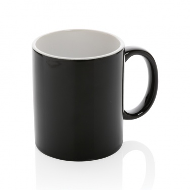 Logo trade promotional products image of: Ceramic classic mug 350ml