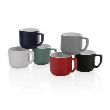 Logo trade promotional item photo of: Ceramic modern mug 350ml