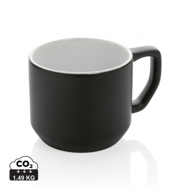 Logotrade promotional giveaway image of: Ceramic modern mug 350ml