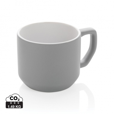 Logotrade promotional item picture of: Ceramic modern mug 350ml