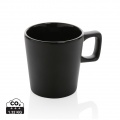 Ceramic modern coffee mug 300ml, black