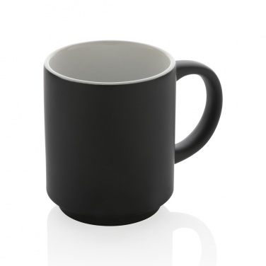 Logotrade promotional item picture of: Ceramic stackable mug 180ml