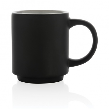 Logotrade promotional product image of: Ceramic stackable mug 180ml