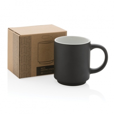 Logo trade promotional merchandise photo of: Ceramic stackable mug 180ml