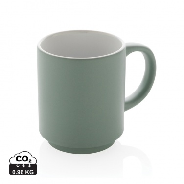 Logotrade promotional products photo of: Ceramic stackable mug 180ml