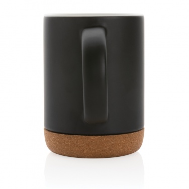 Logo trade promotional item photo of: Ceramic mug with cork base 280ml