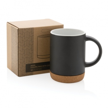 Logotrade promotional merchandise image of: Ceramic mug with cork base 280ml