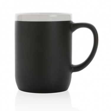 Logotrade promotional item picture of: Ceramic mug with white rim 300ml